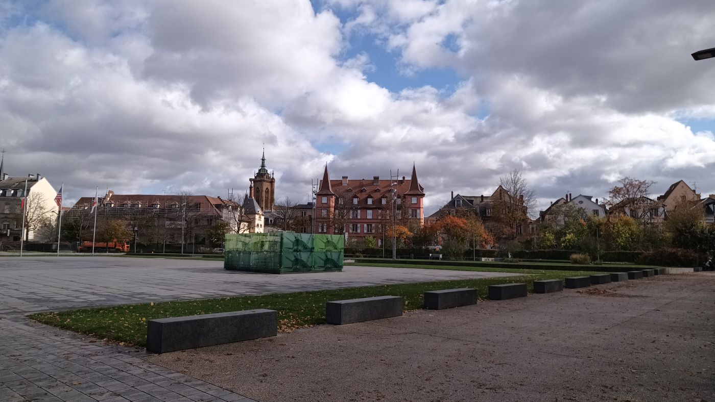 Vue de la place Rapp