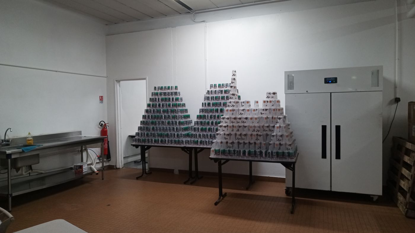 Reserve de verres consignés Fana'Briques