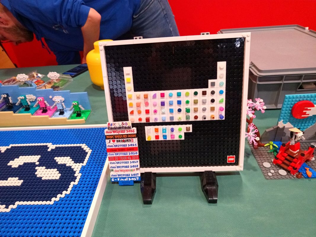 Tableaux périodique des Lego !