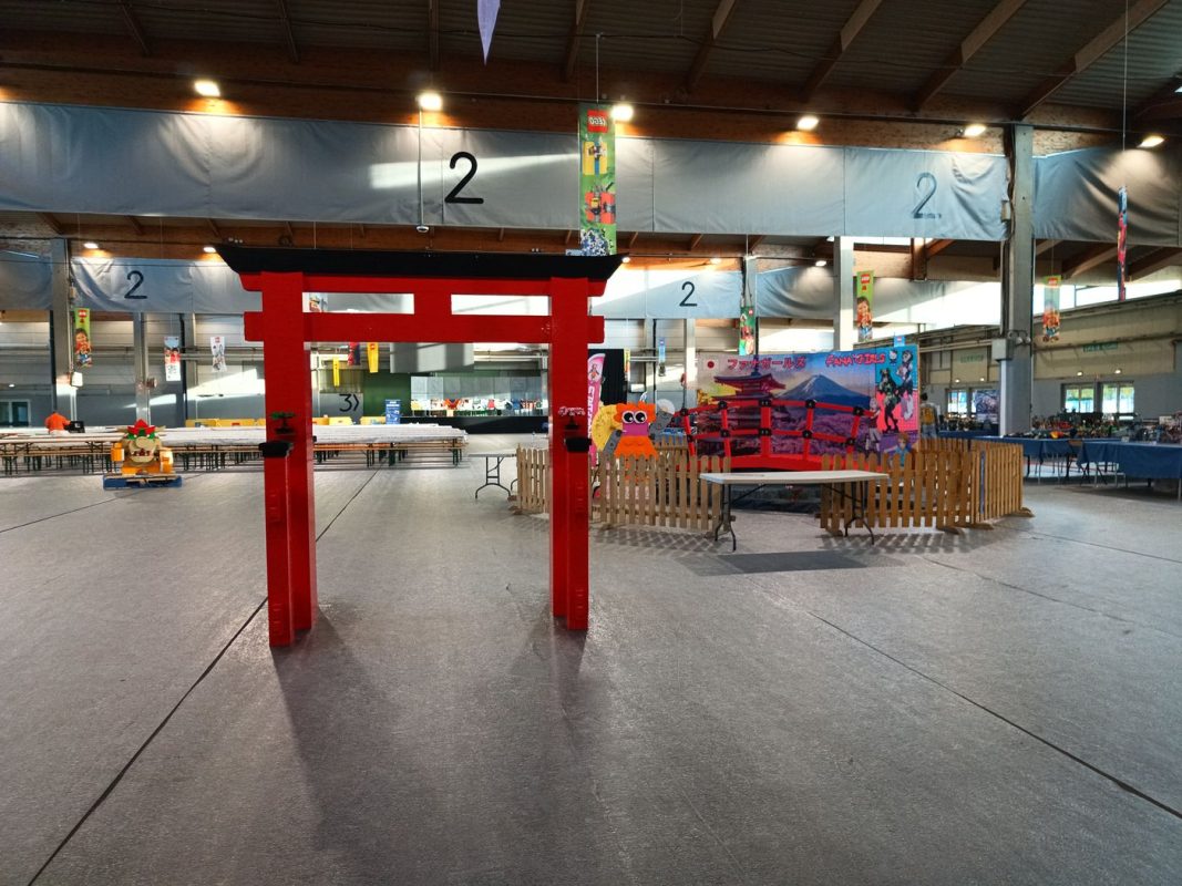 L'entrée du halle 2 thème Japon