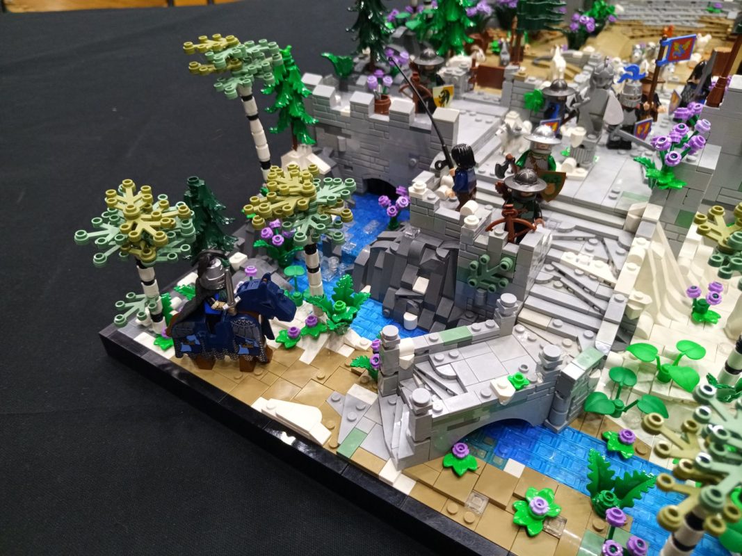 Les détail du sentier qui monte