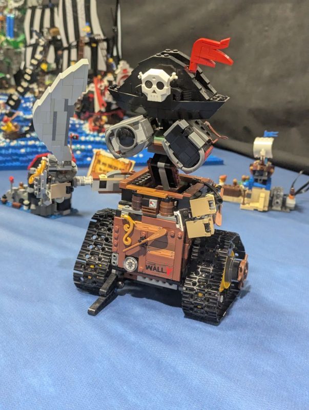 Wall-E version pirate