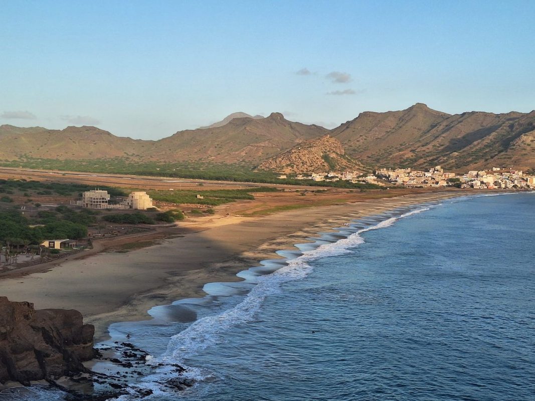 La grande plage vu du sentier