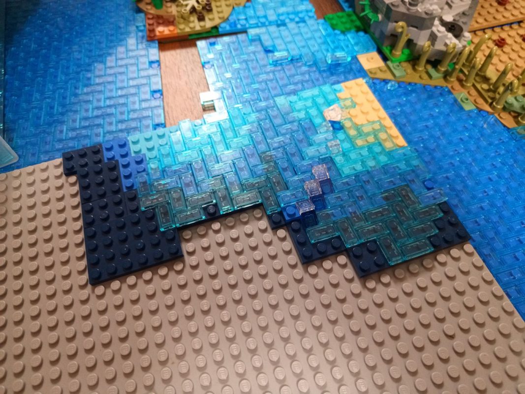 Différents fonds et vagues