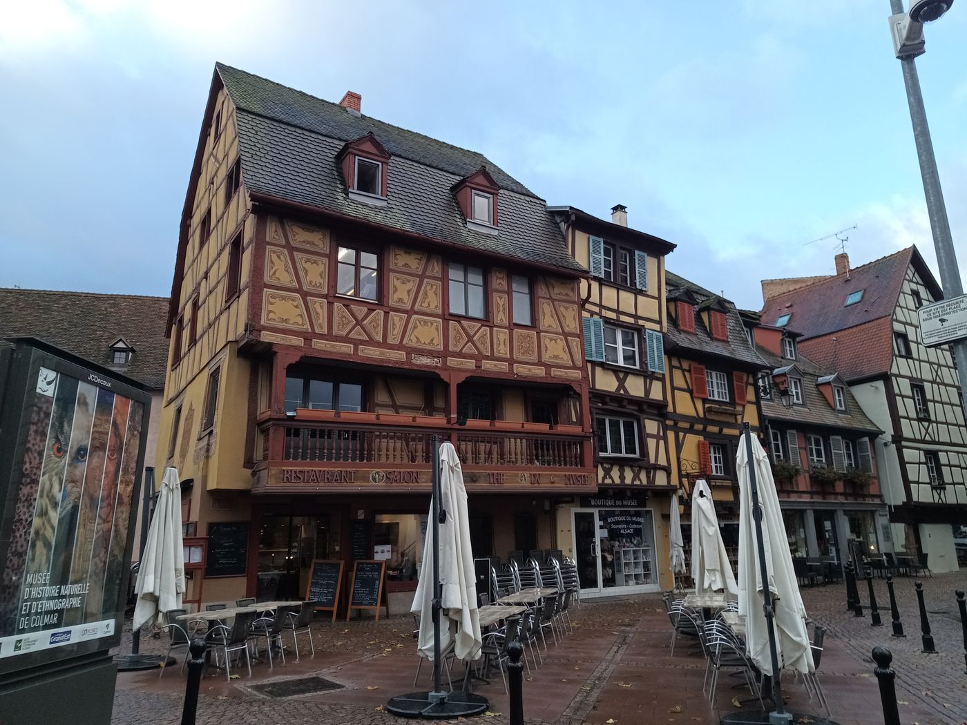 Sympathique terrasses (mais là y'a un peu de crachin)