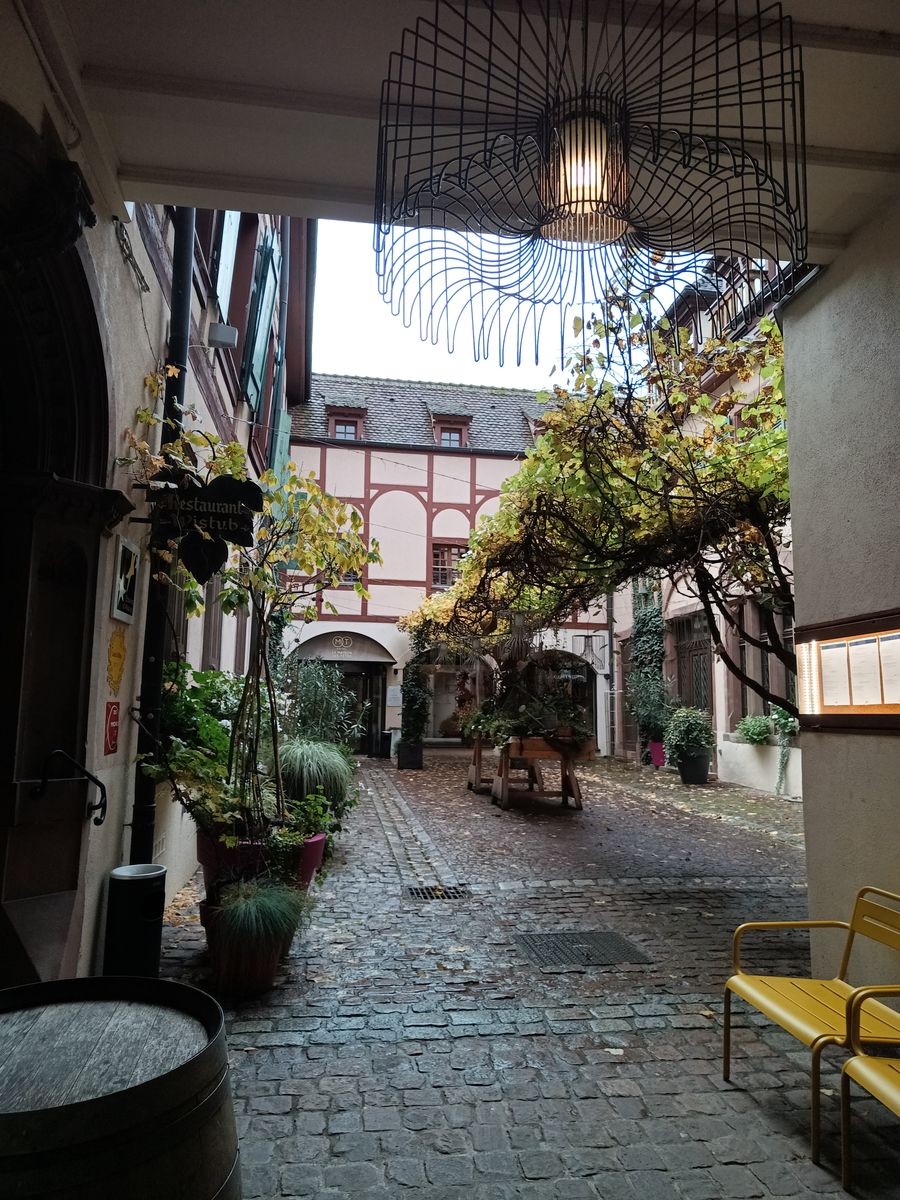 Une cours intérieure