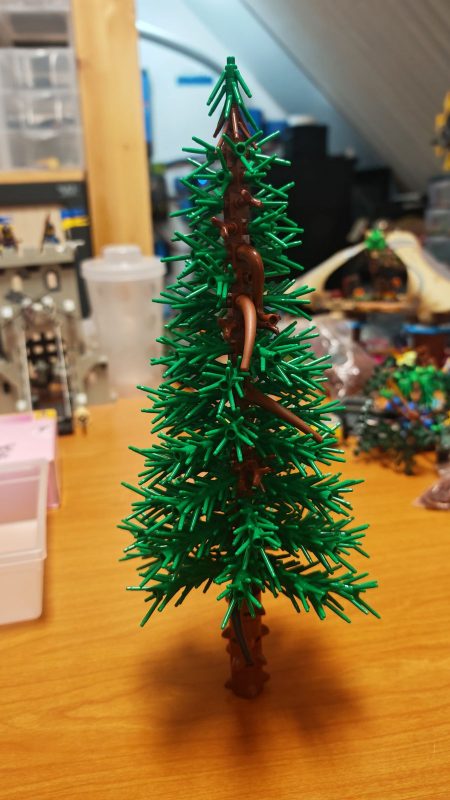 Avec des branche morte pour voir ce que ca donne