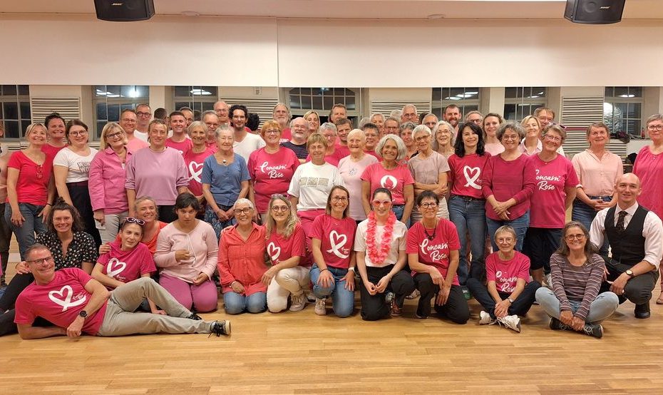 Octobre rose au cercle de danse loisir
