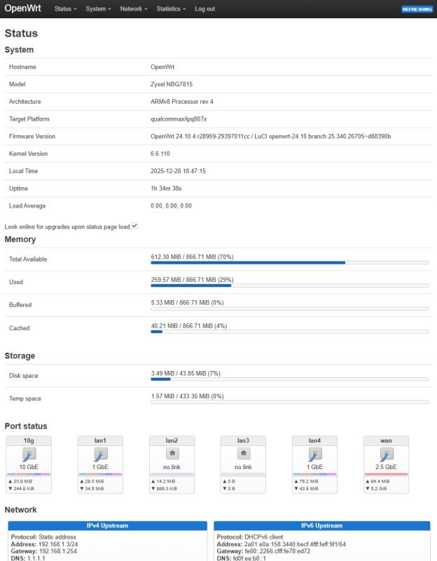 C'est bon, c'est dépanné 'à la main'