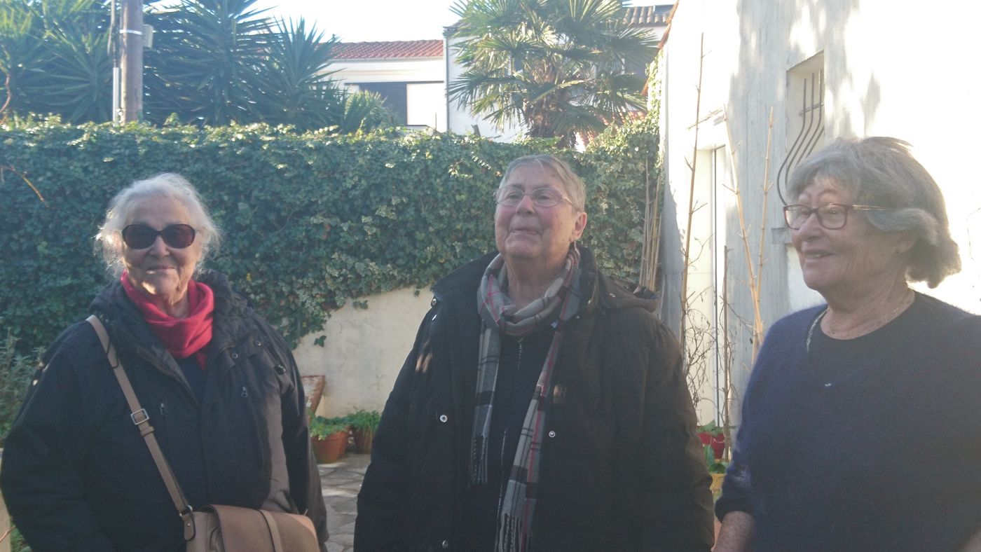 Visite de Marie-Noëlle et Barbara qui ramène Rozenn