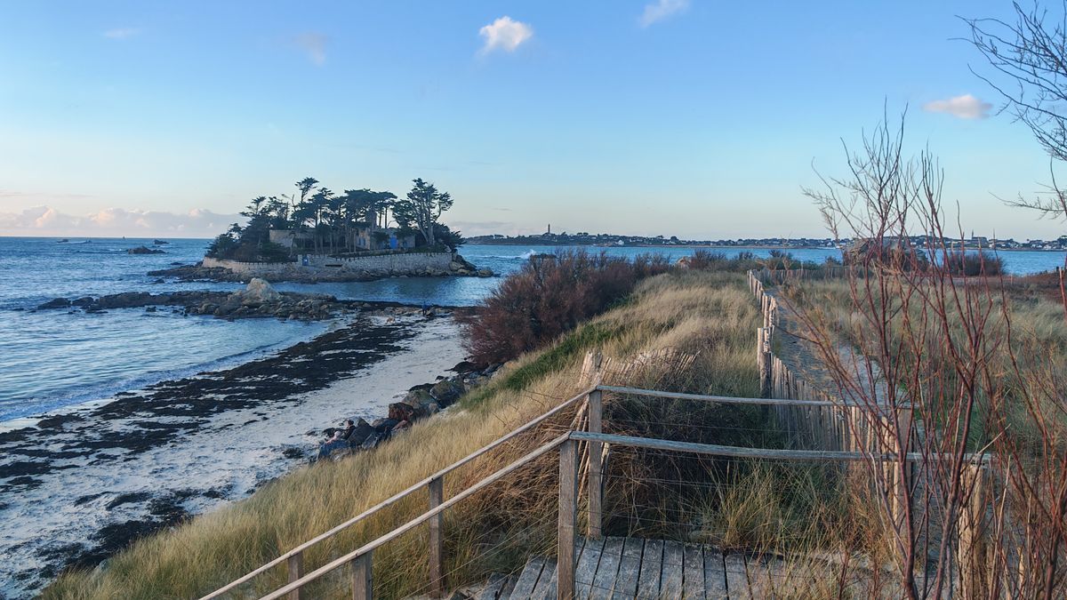 Passage de dune de l'autre coté de la presqu'île