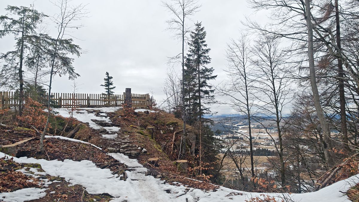 Arrivé au panorama de la roche Bernard