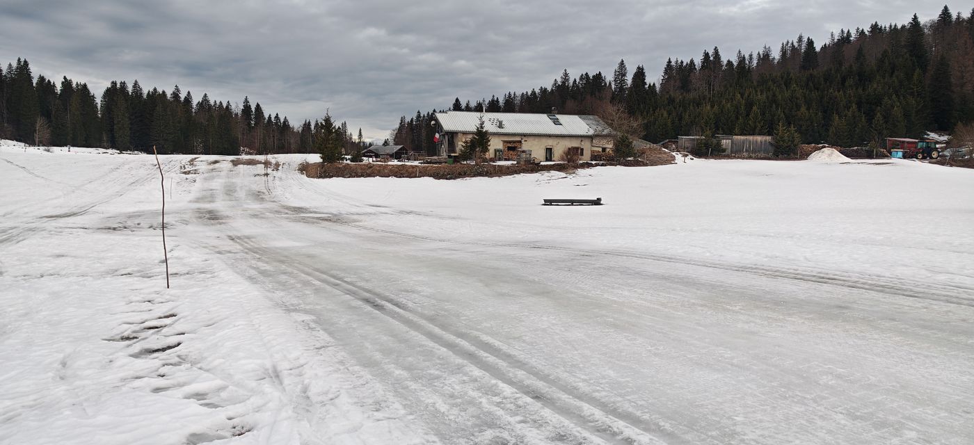 Mais bon, y'a pas mal de zones sans neige ou verglassées !