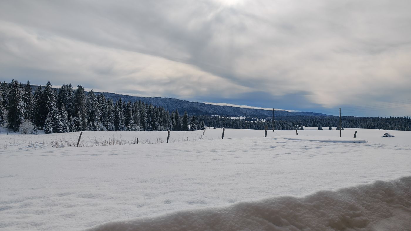 La vue pour le pique-nique