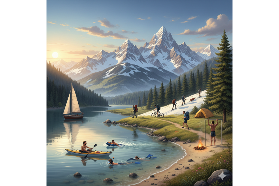 Activité Sportive (image généré par IA)