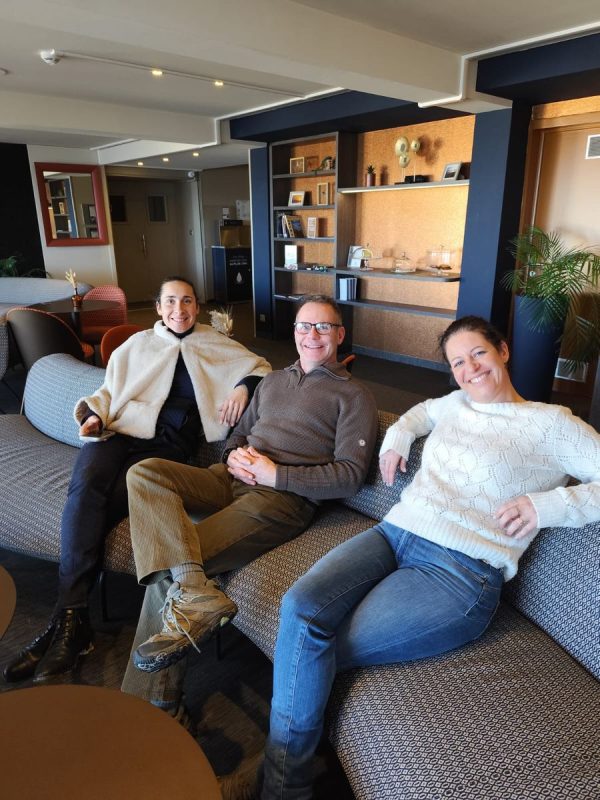 Petit café à l'arrivé