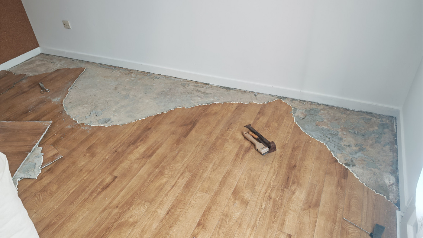 Arrachage de l'ancien Lino