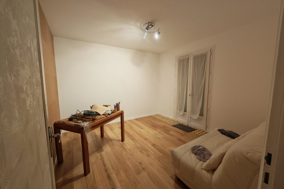 La chambre pratiquement fini