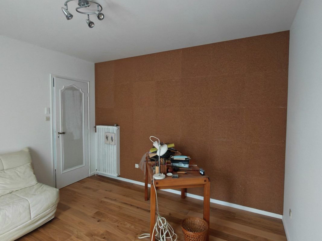 Fin du mur en liège aussi