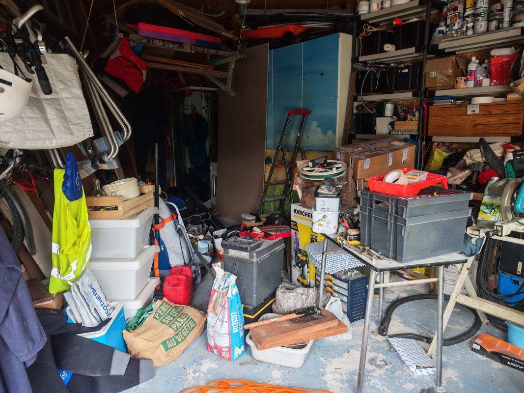 Il est temps de ranger un peu ce garage !