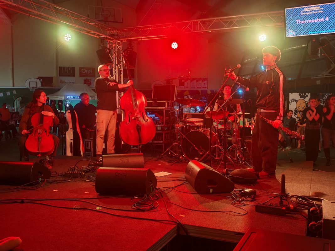 Un des groupes du concours 