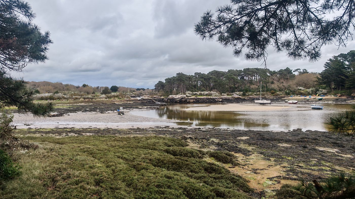 Tout au bout d'une anse