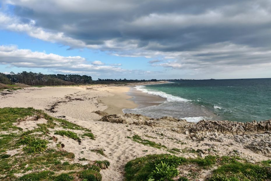 La plage de Kerdallé