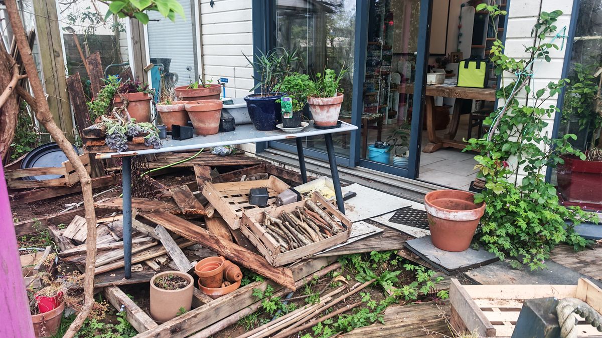 Encore du nettoyage et démontage à faire ici