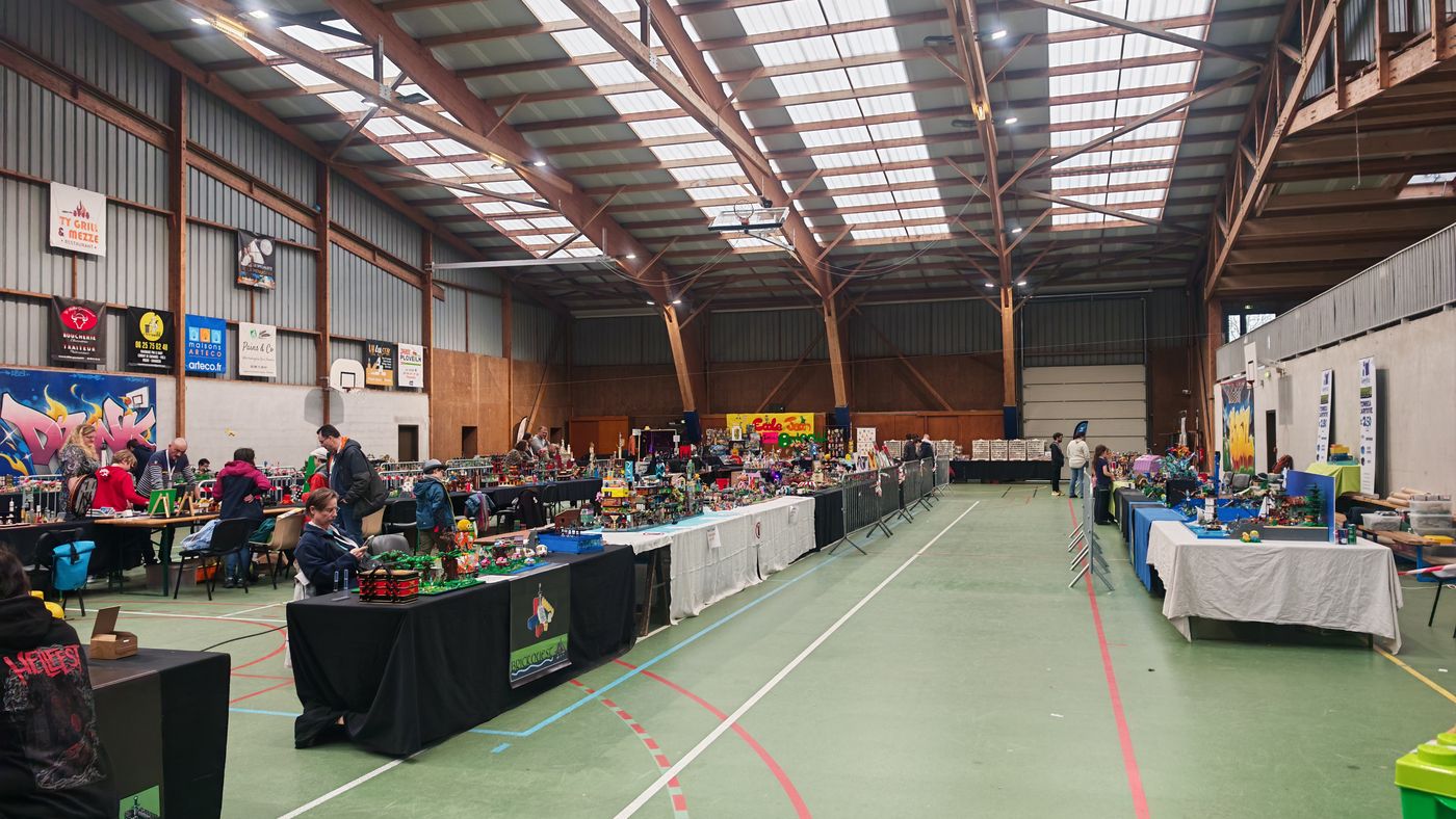 La salle après la visite du public !