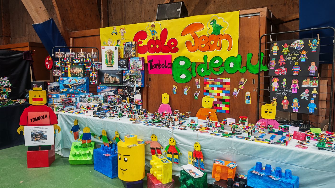 La tombola de l'école