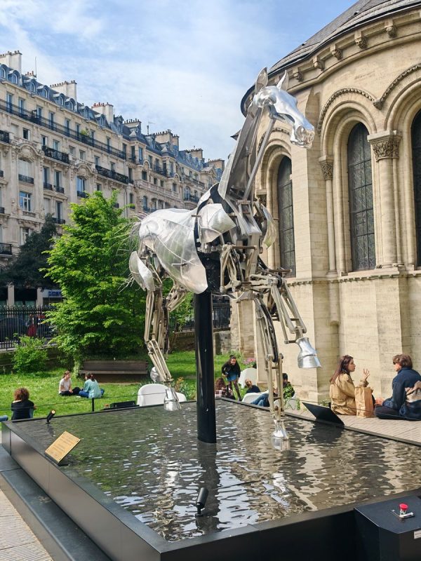 Le cheval animé des JO 2024