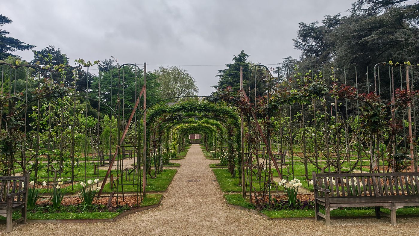 Dans le jardin à la française