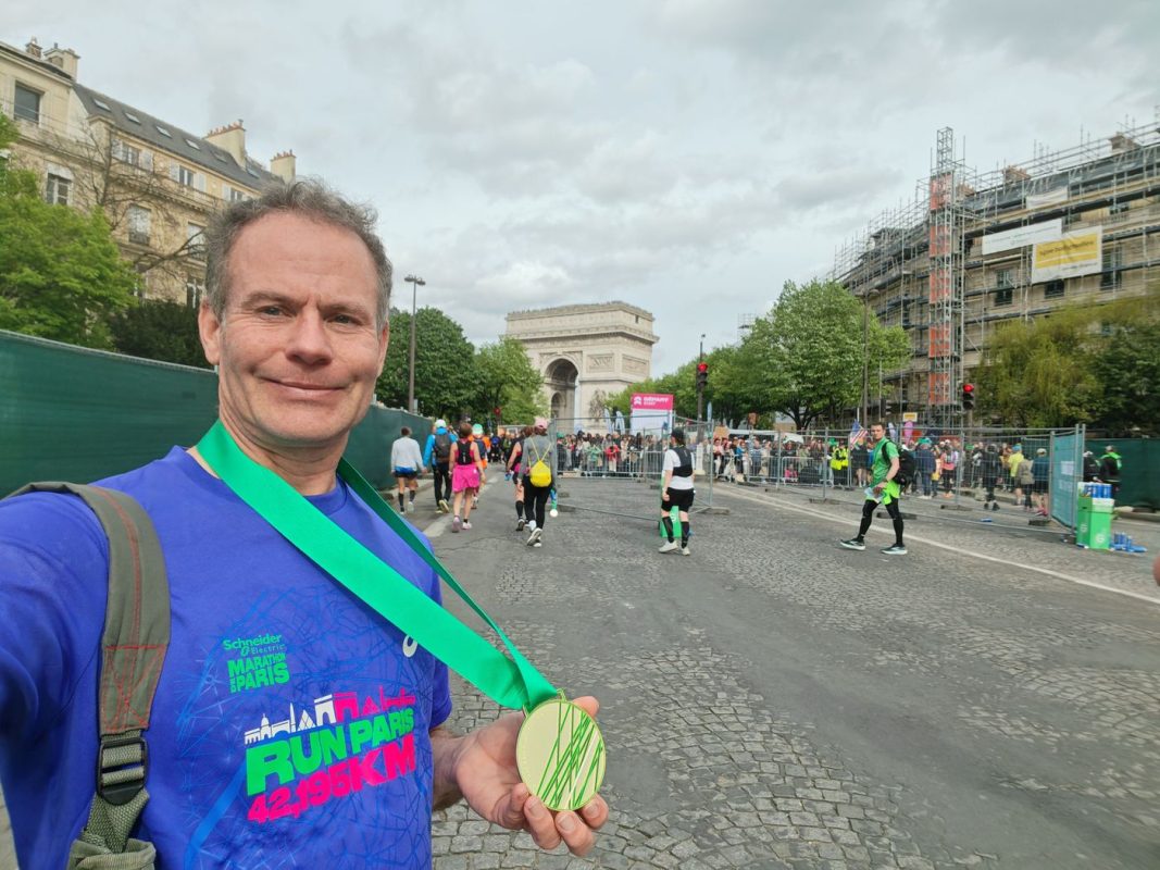 Aprs un ravitaillement, ca vas mieux, mais déjà c'est dur pour marcher.