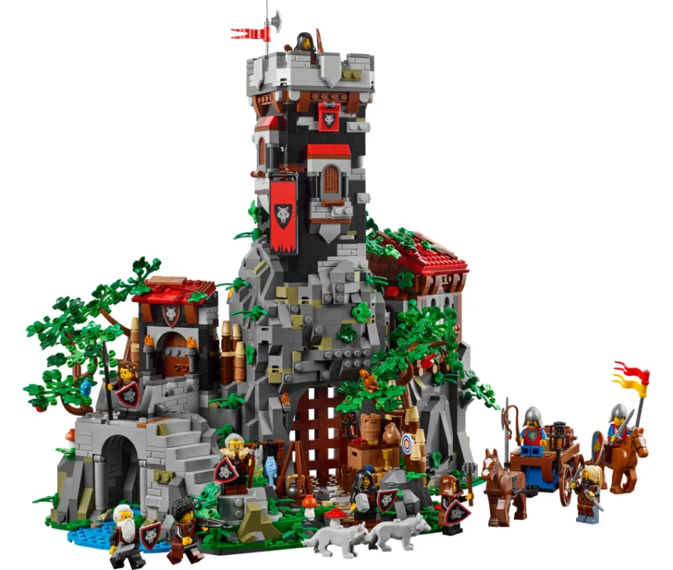 
LEGO Bricklink 910057 : Le repaire des voleurs dans la forêt