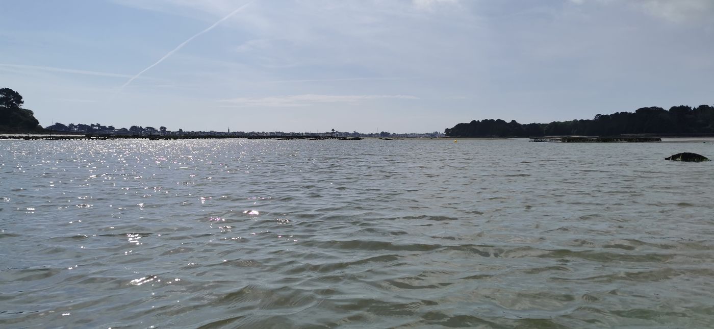 Au loin l'Ile Tudy