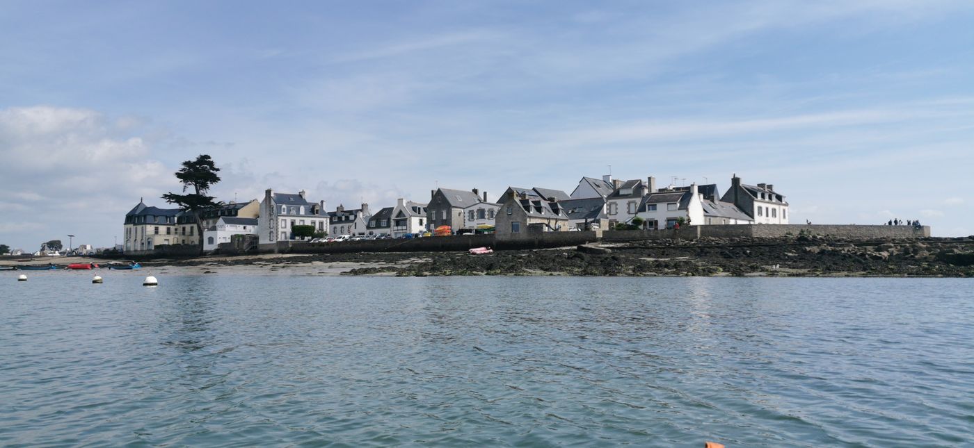 Le centre nautique de l'Ile Tudy où j'avais fait une partie de ma formation kayak en 2013