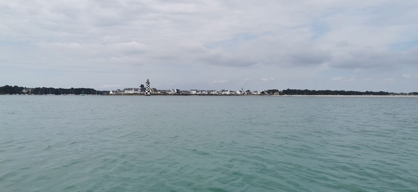Coté île Tudy à marrée haute