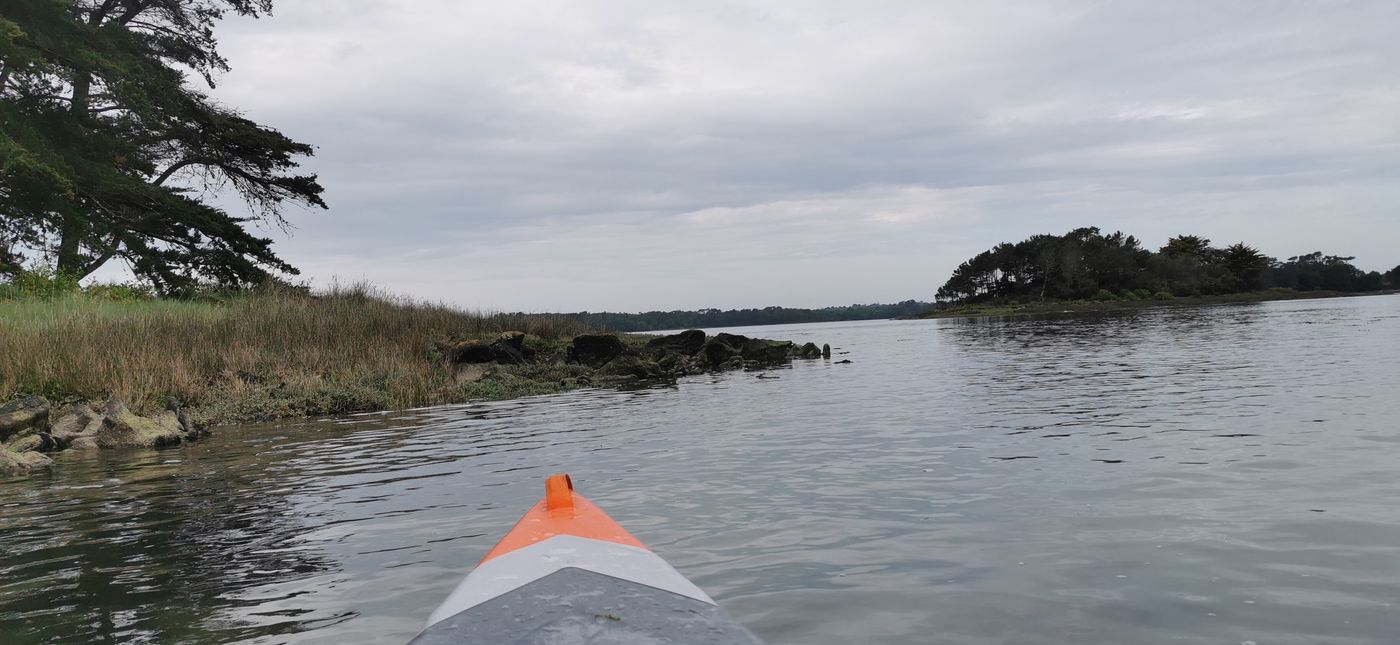 Le coin de l'île Queffen