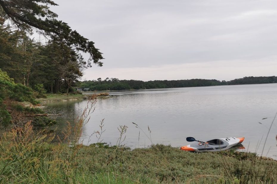 Halte sur l'île Queffen