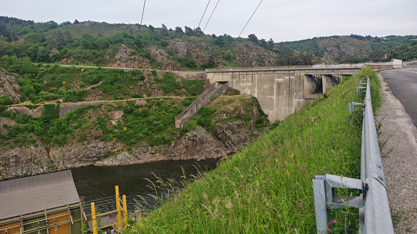 Le barrage de Grangent