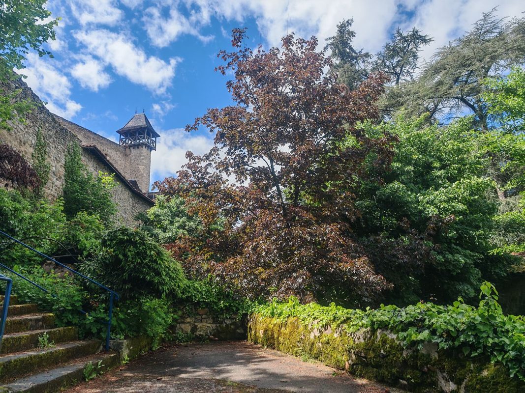 Jardin du Château de Cornillon