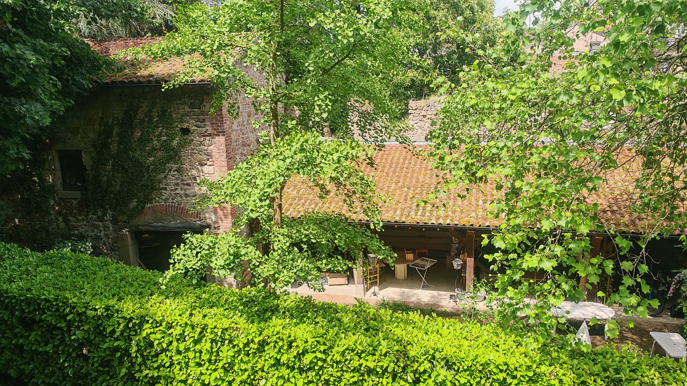 La maison familiale en bas