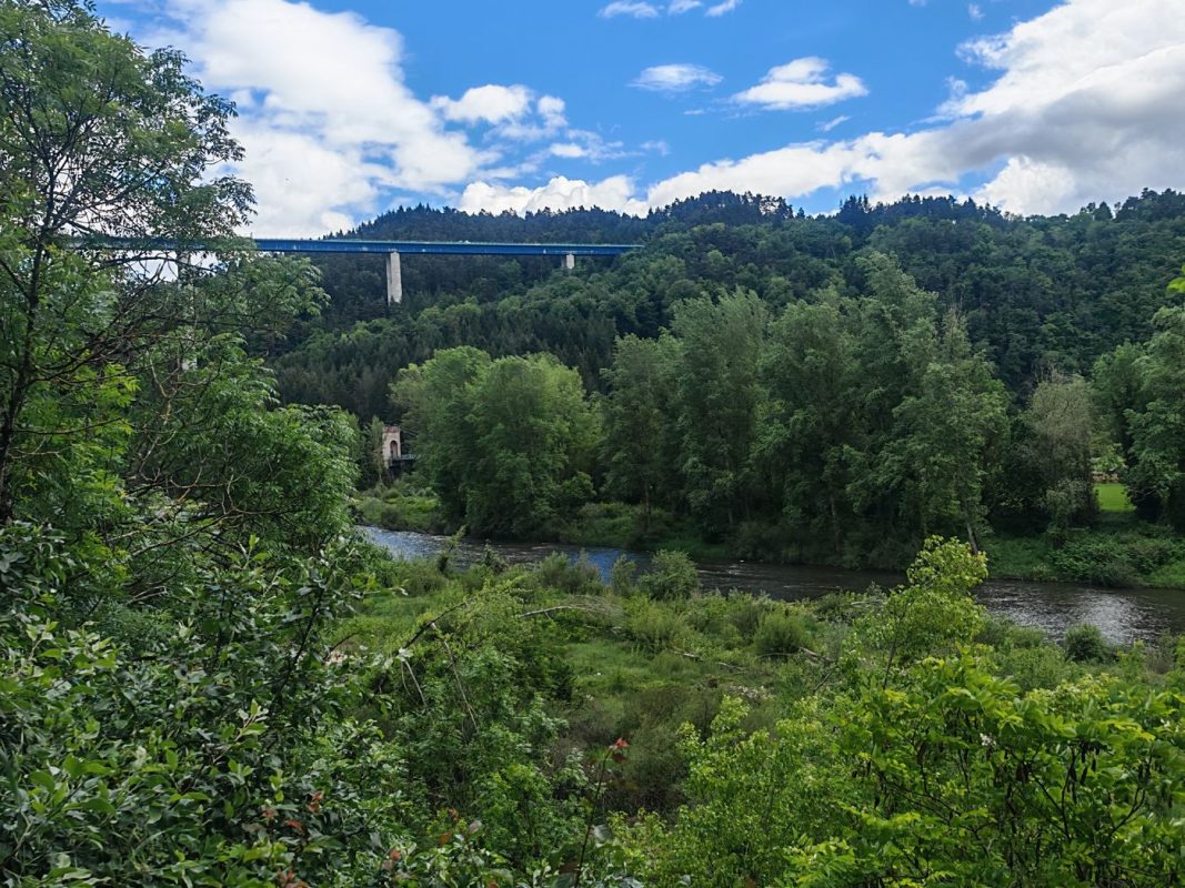 L'ancien petit et le nouveaux viaduc
