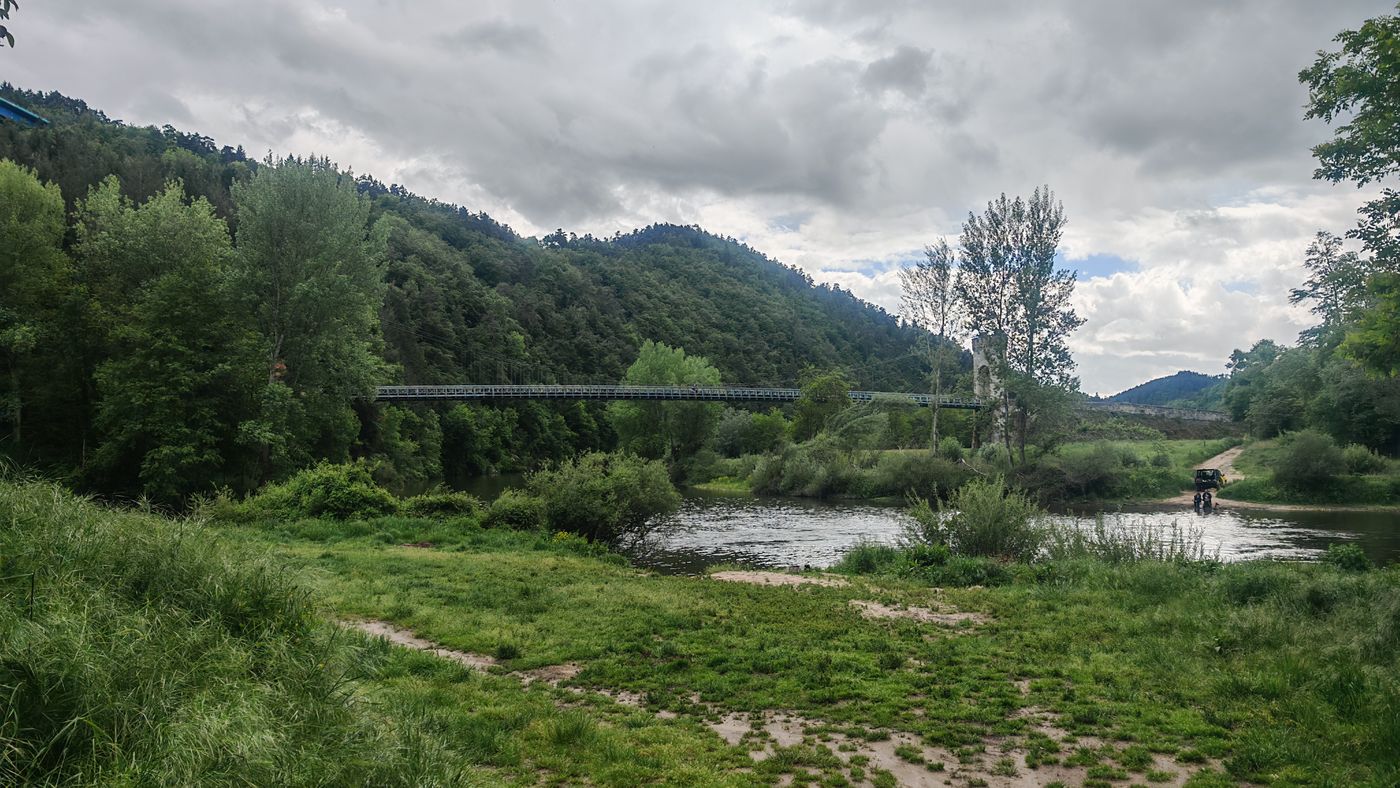 Le petit Pont de Confolent sur la Loire