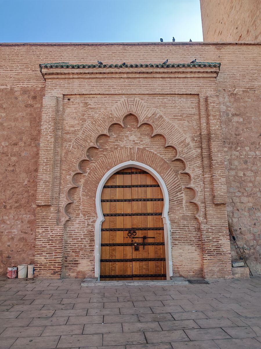 Une des portes de la Mosquée