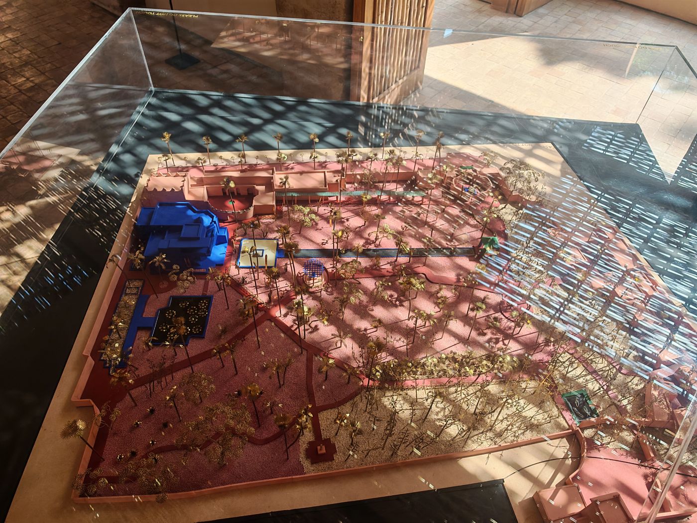 La maquette du jardin