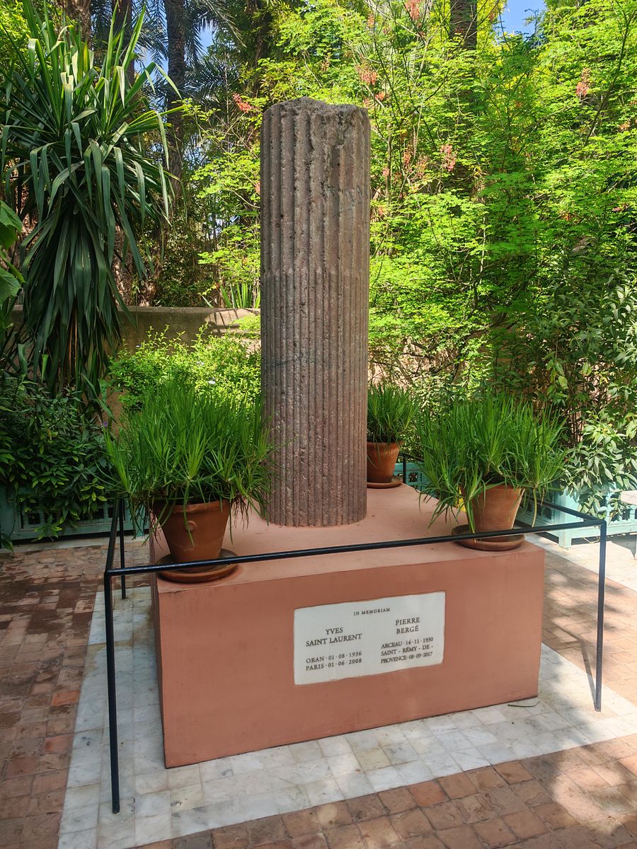 L'hommage à Pierre Bergé et Yves Saint Laurent