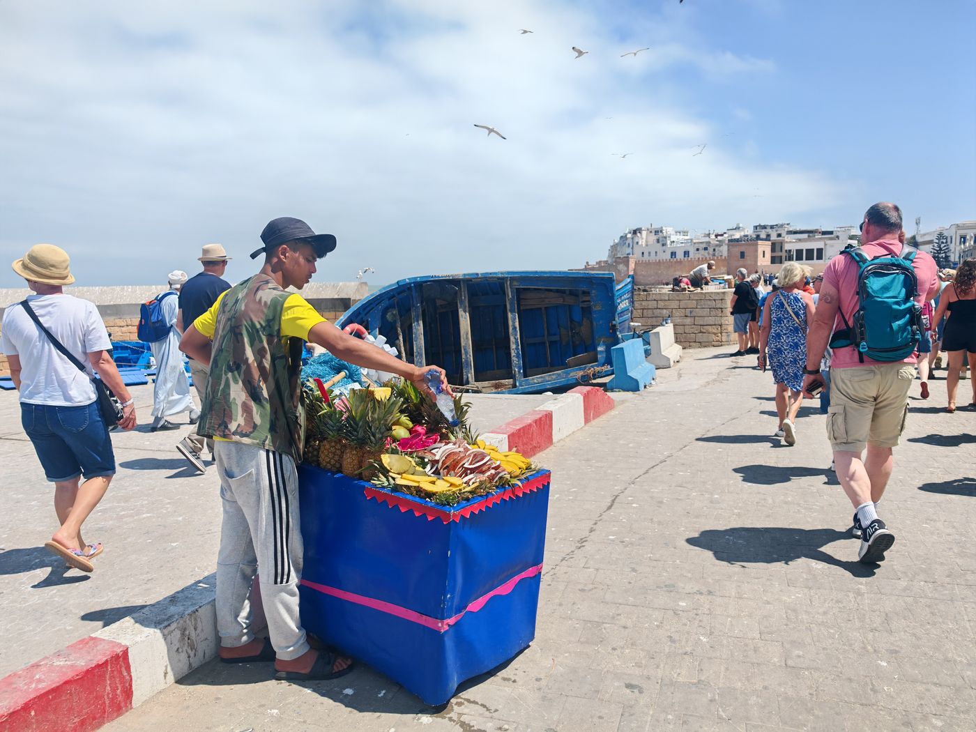 Vente de jus de fruit