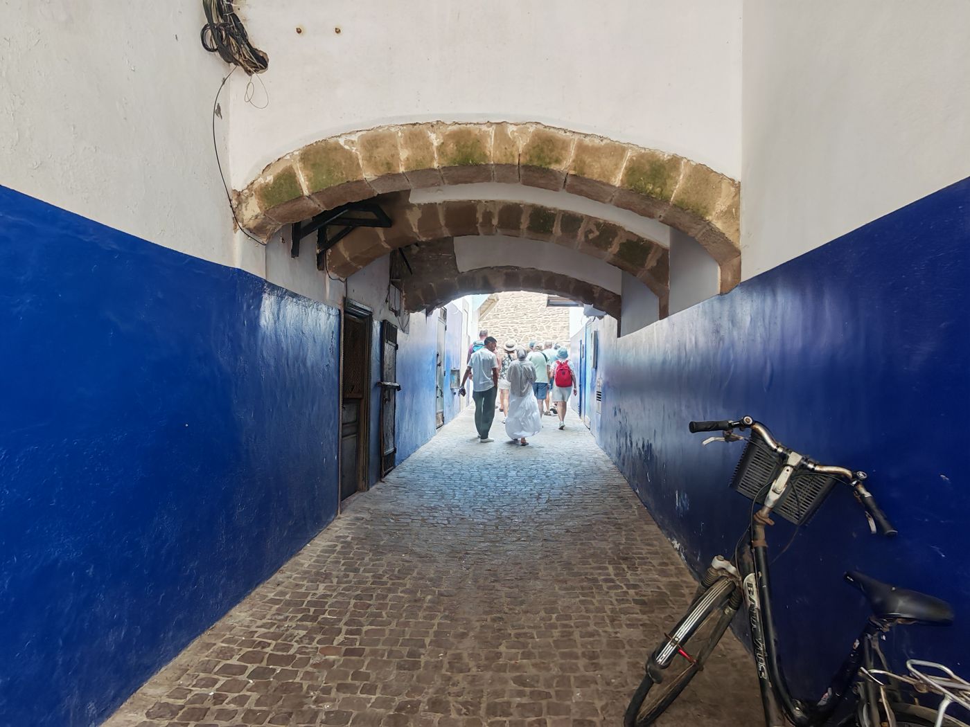 Passage sous des habitations