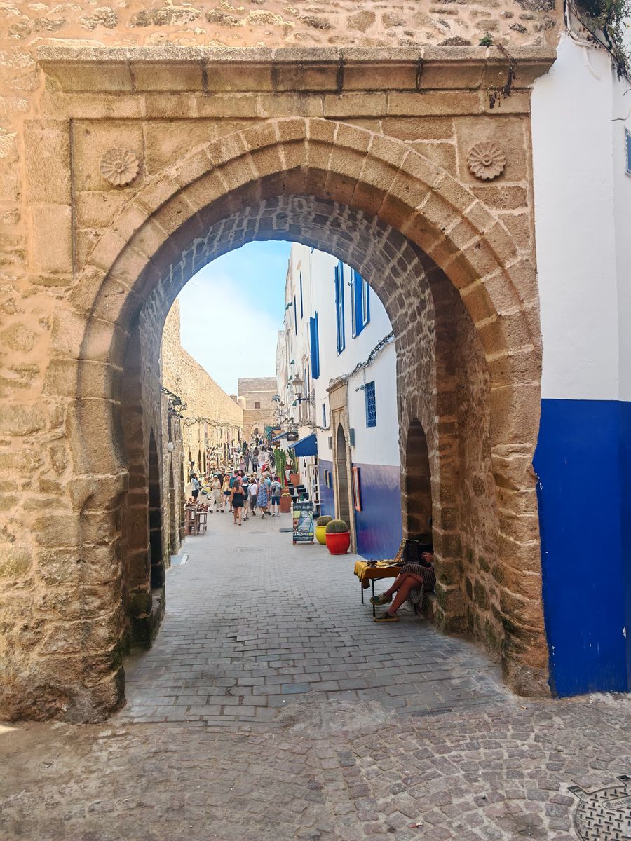 Encore une arche d'entrées